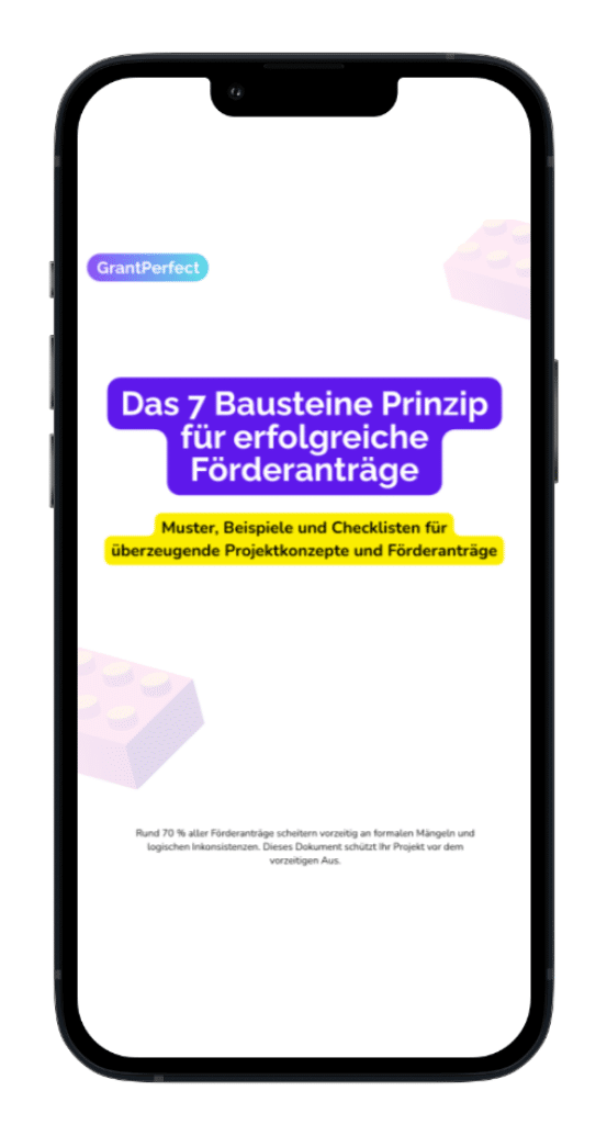 Förderantrag Muster Download